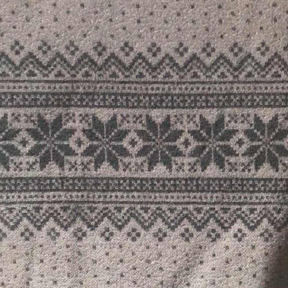 FIREFLY Fairisle Grey/Black Leggings - Picture 1 of 7